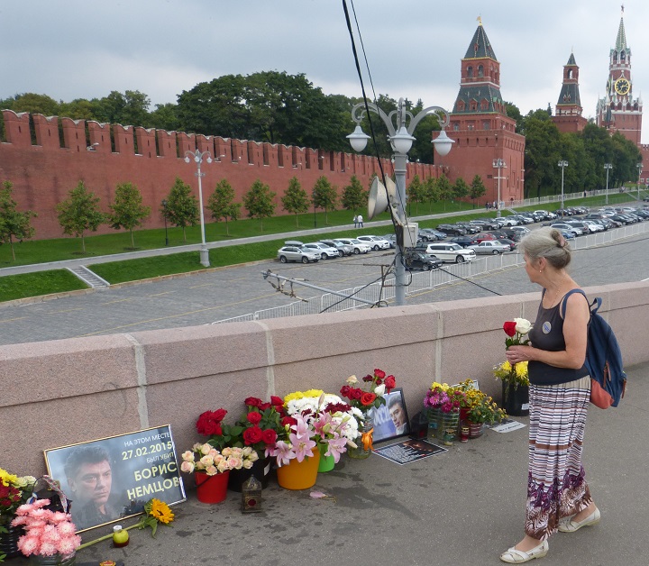 20 ������� 2016. ������ ����
August 20, 2016. The Nemtsov bridge