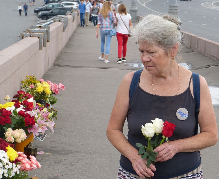 20 ������� 2016. ������ ����
August 20, 2016. The Nemtsov bridge