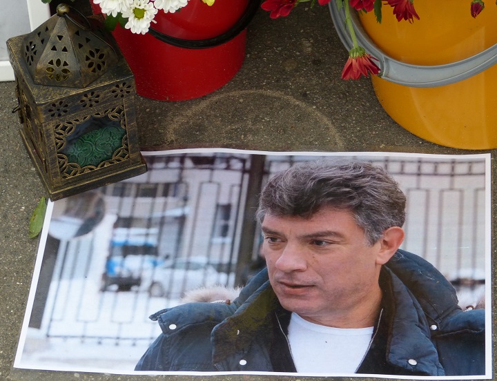 20 ������� 2016. ������ ����
August 20, 2016. The Nemtsov bridge