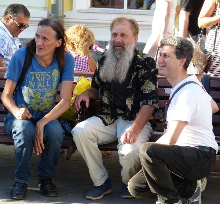 27 ������� 2016. ����� �� ����� ������
August 27, 2016. The picket for change of authority