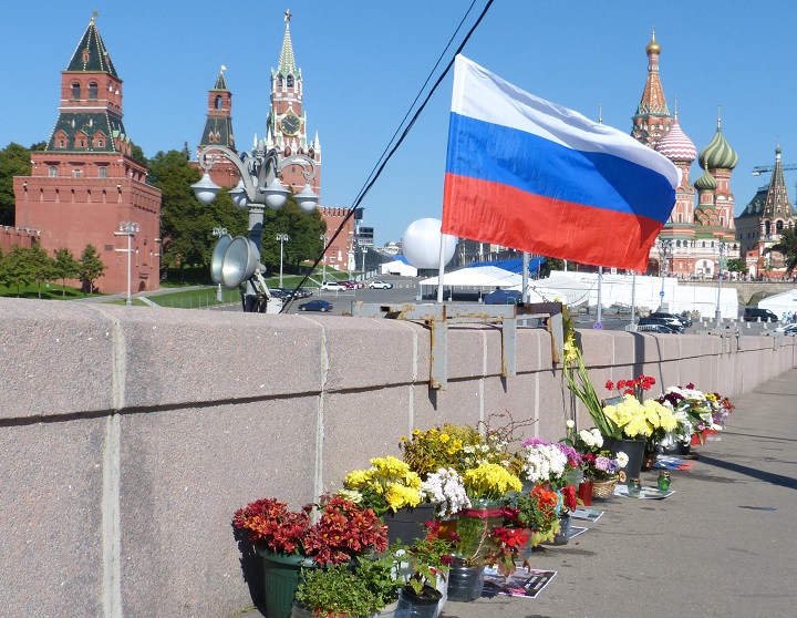 27 ������� 2016. ������ ����
August 27, 2016. The Nemtsov bridge