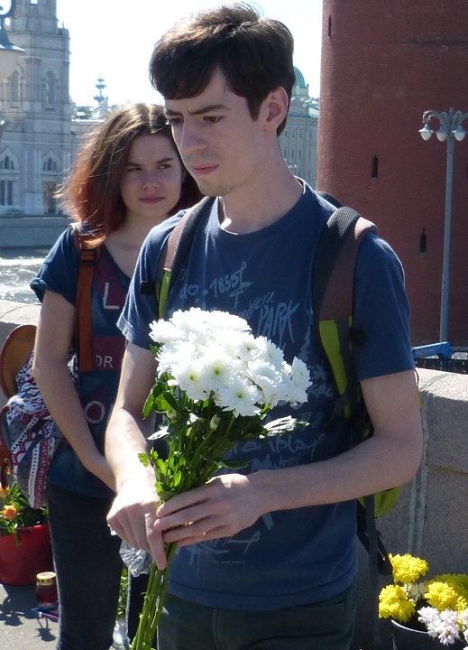 27 ������� 2016. ������ ����
August 27, 2016. The Nemtsov bridge