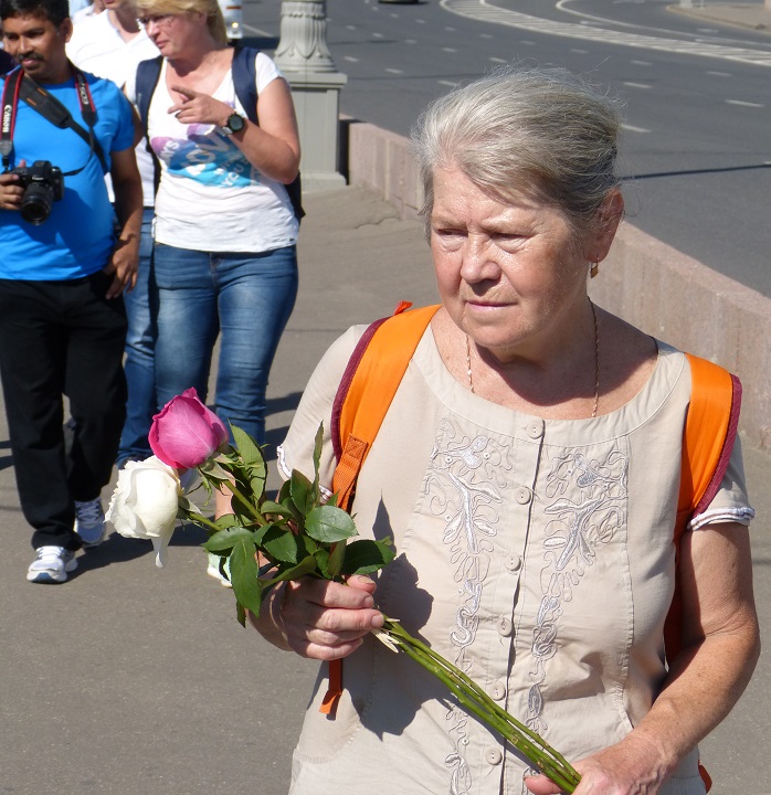 27 ������� 2016. ������ ����
August 27, 2016. The Nemtsov bridge
