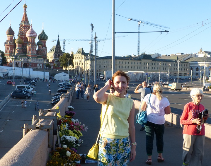 27 ������� 2016. ������ ����
August 27, 2016. The Nemtsov bridge