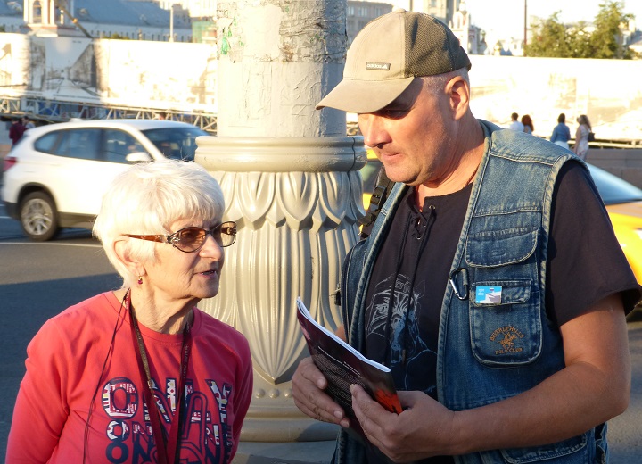 27 ������� 2016. ������ ����
August 27, 2016. The Nemtsov bridge