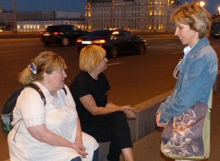 27 ������� 2016. ������ ����
August 27, 2016. The Nemtsov bridge