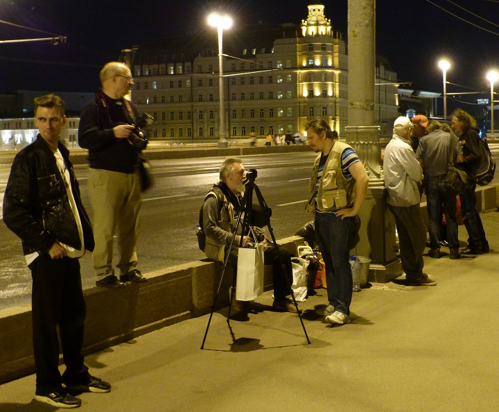 27 ������� 2016. ������ ����
August 27, 2016. The Nemtsov bridge