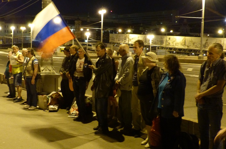 27 ������� 2016. ������ ����
August 27, 2016. The Nemtsov bridge