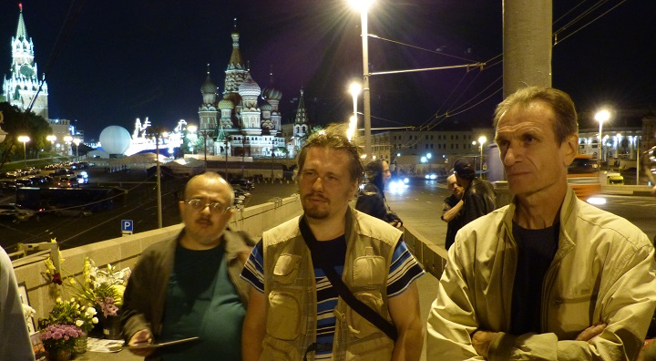 27 ������� 2016. ������ ����
August 27, 2016. The Nemtsov bridge