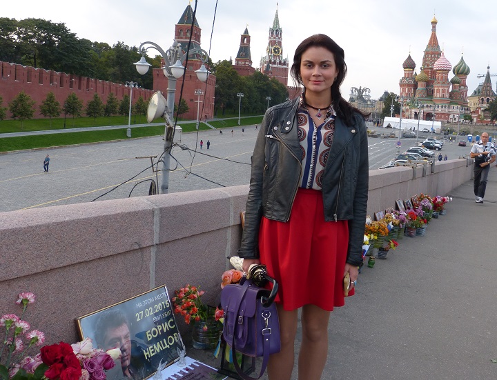 12 �������� 2016. ������ ����
September 12, 2016. The Nemtsov bridge