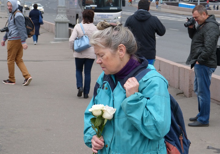17 �������� 2016. ������ ����
September 17, 2016. The Nemtsov bridge
