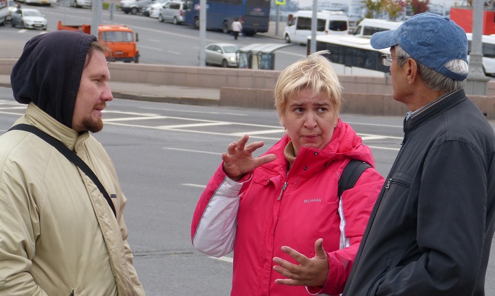 17 �������� 2016. ������ ����
September 17, 2016. The Nemtsov bridge