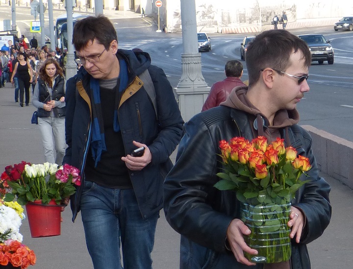 30 �������� - 1 ������� 2016. ������ ����
September 30 - October 1, 2016. The Nemtsov bridge