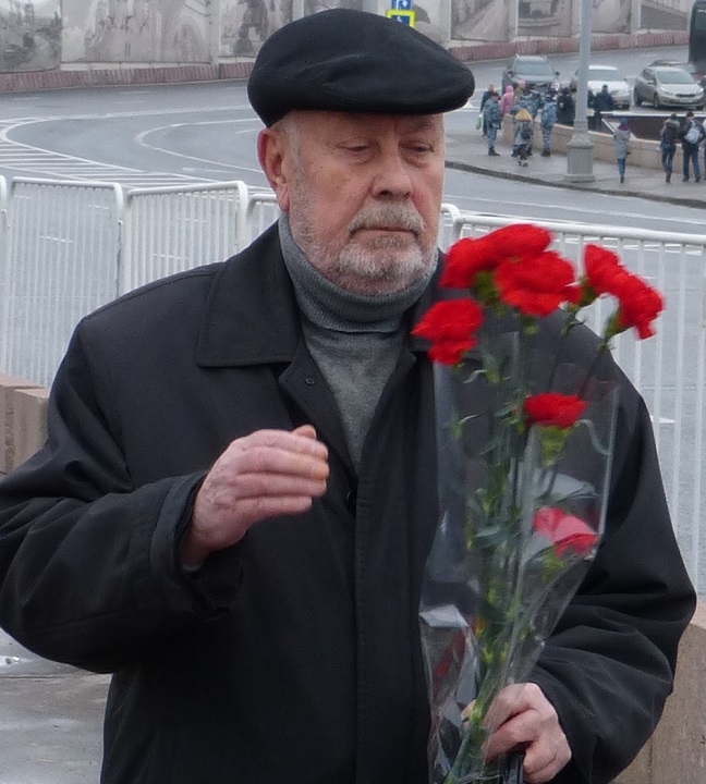 9 ������� 2016. ������ ����
October 9, 2016. The Nemtsov bridge