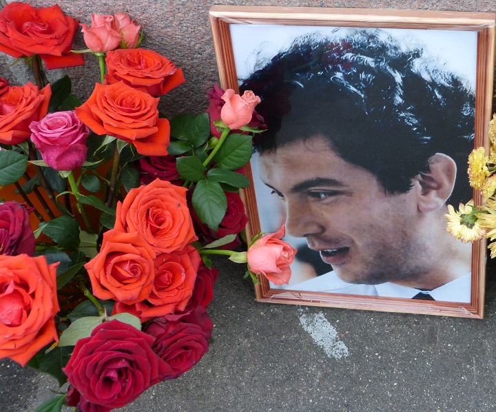 9 ������� 2016. ������ ����
October 9, 2016. The Nemtsov bridge