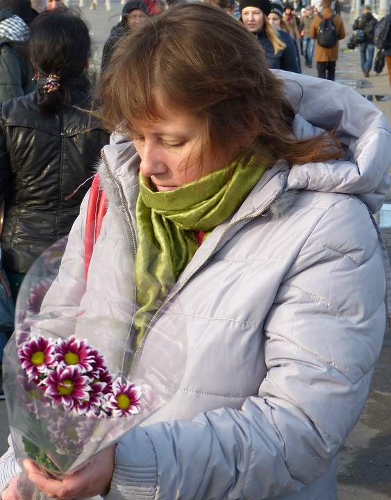 9 ������� 2016. ������ ����
October 9, 2016. The Nemtsov bridge