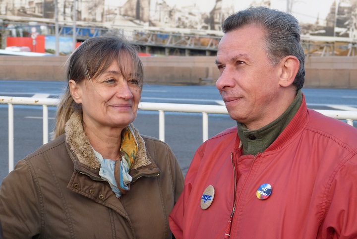 9 ������� 2016. ������ ����
October 9, 2016. The Nemtsov bridge