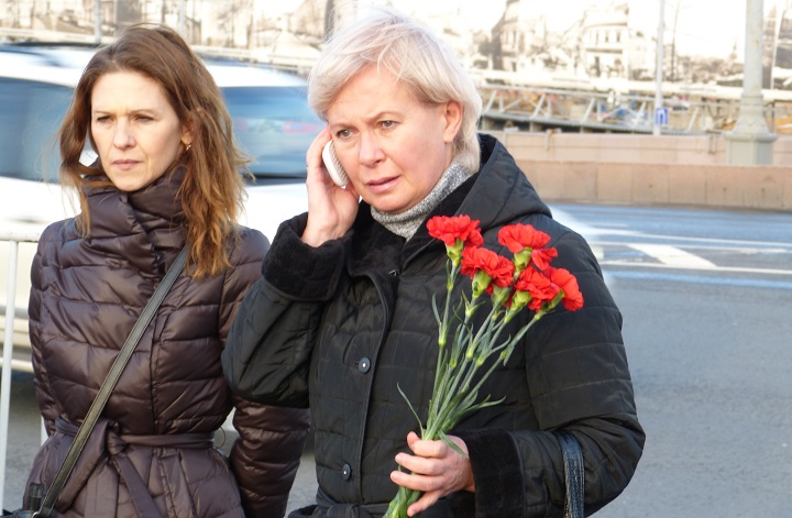 9 ������� 2016. ������ ����
October 9, 2016. The Nemtsov bridge