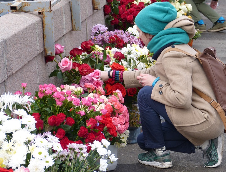 15 ������� 2016. ������ ����
October 15, 2016. The Nemtsov bridge