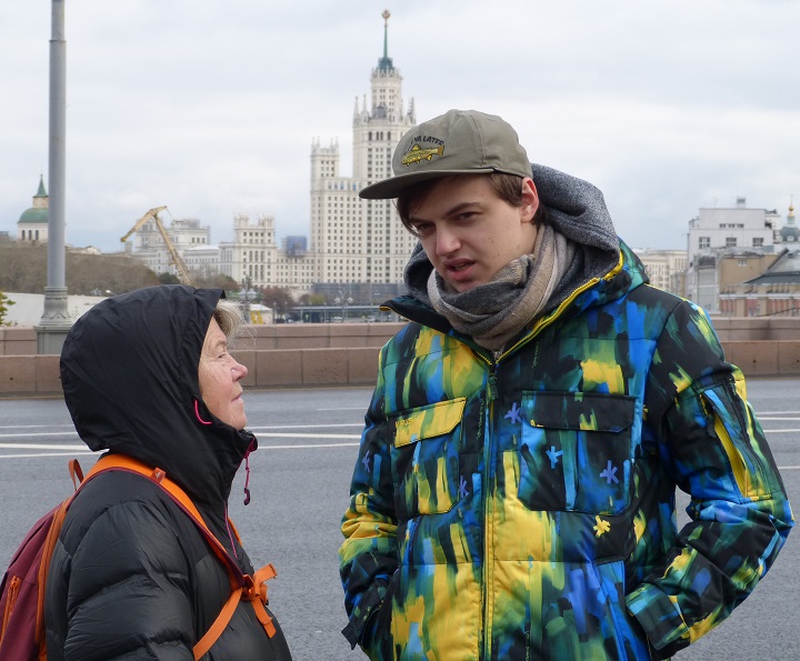 15 ������� 2016. ������ ����
October 15, 2016. The Nemtsov bridge