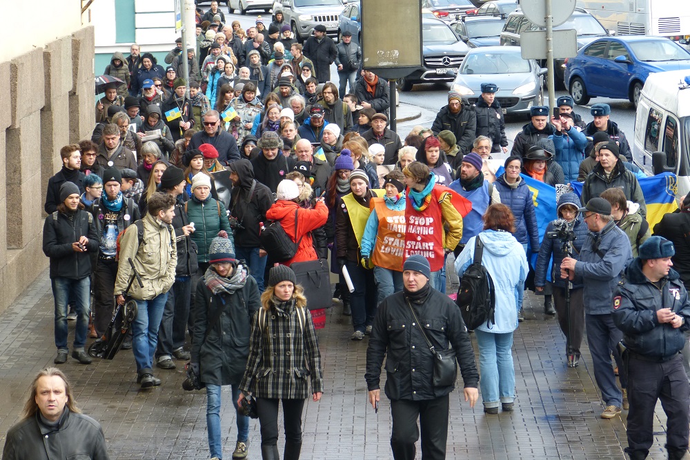 29 ������� 2016. ���� ������ ���������
October 29, 2016. The march against hatred