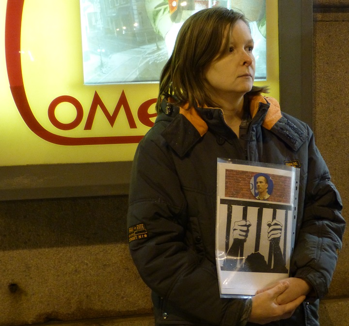 3 ������ 2016. ������������� � ���� � ������ ������� ������
November 3, 2016. The vigil and the people meeting in protection of Ildar Dadin