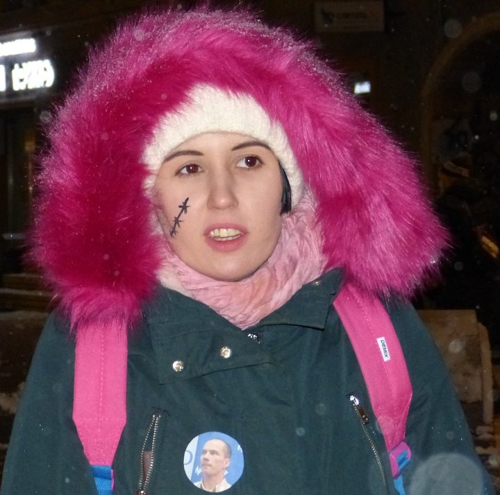 3 ������ 2016. ������������� � ���� � ������ ������� ������
November 3, 2016. The vigil and the people meeting in protection of Ildar Dadin