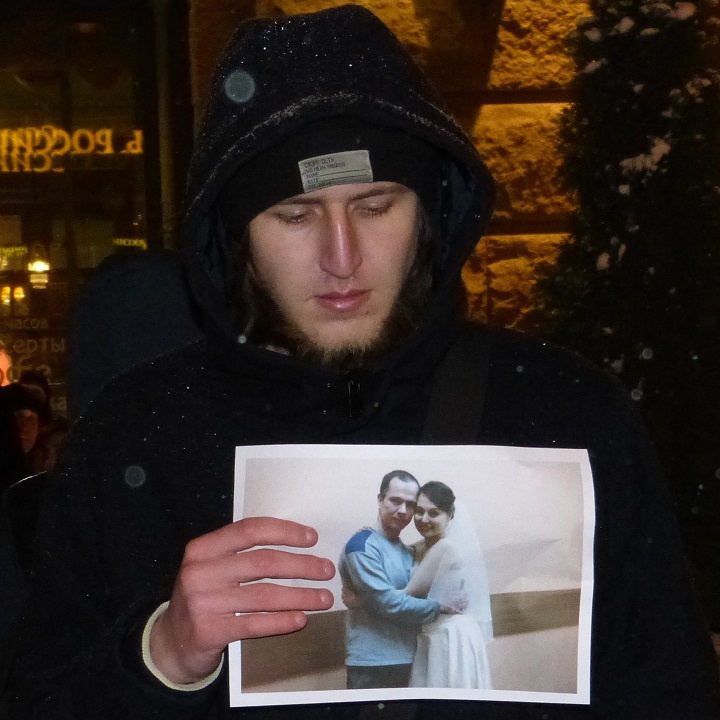 3 ������ 2016. ������������� � ���� � ������ ������� ������
November 3, 2016. The vigil and the people meeting in protection of Ildar Dadin