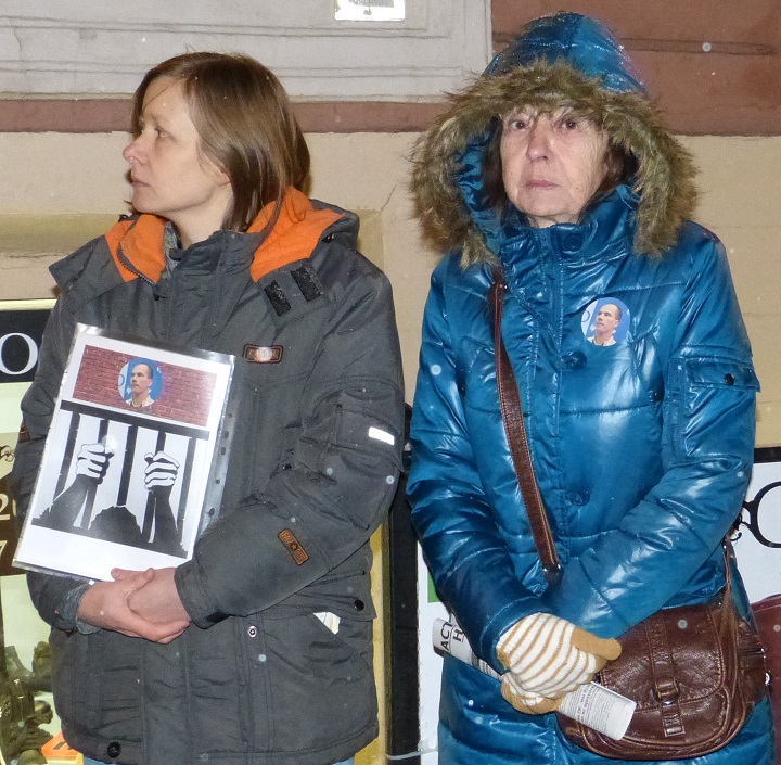 3 ������ 2016. ������������� � ���� � ������ ������� ������
November 3, 2016. The vigil and the people meeting in protection of Ildar Dadin