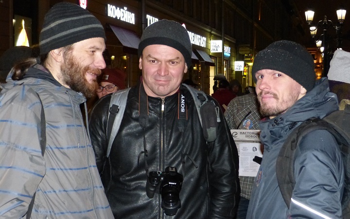 3 ������ 2016. ������������� � ���� � ������ ������� ������
November 3, 2016. The vigil and the people meeting in protection of Ildar Dadin