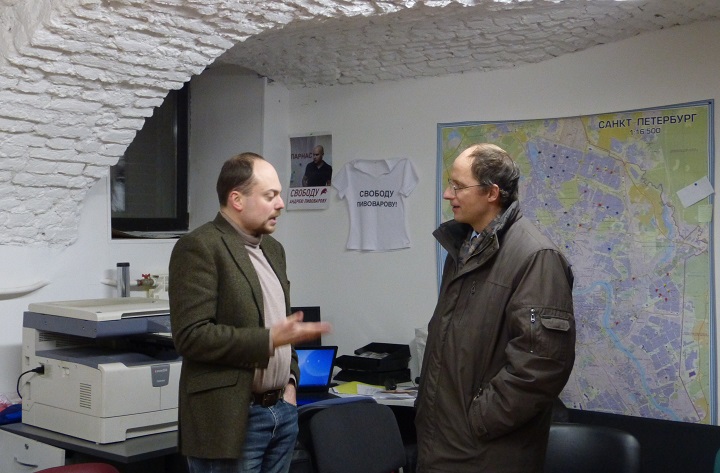 10 ������� 2016. ������� � ���������� ����-������, ��.
December 10, 2016. The meeting with Vladimir V. Kara-Murza, the Younger