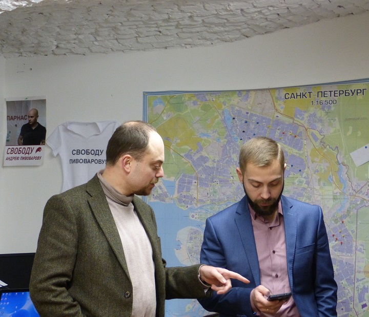 10 ������� 2016. ������� � ���������� ����-������, ��.
December 10, 2016. The meeting with Vladimir V. Kara-Murza, the Younger