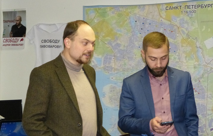 10 ������� 2016. ������� � ���������� ����-������, ��.
December 10, 2016. The meeting with Vladimir V. Kara-Murza, the Younger