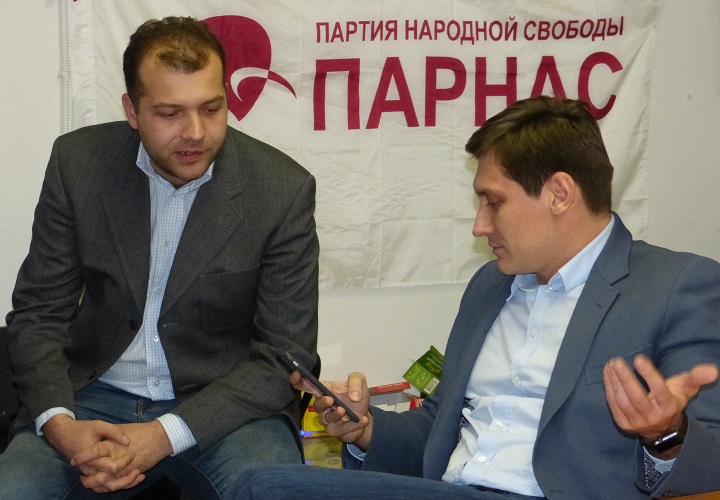 23 ������� 2016. ������� � �������� ��������
December 23, 2016. The meeting with Demetry Gudkov
