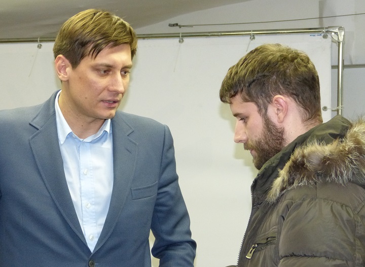 23 ������� 2016. ������� � �������� ��������
December 23, 2016. The meeting with Demetry Gudkov
