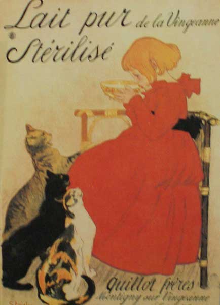 ��������. ׸���� ���
The black cat by Steinlen