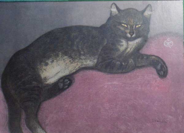 ��������. ׸���� ���
The black cat by Steinlen