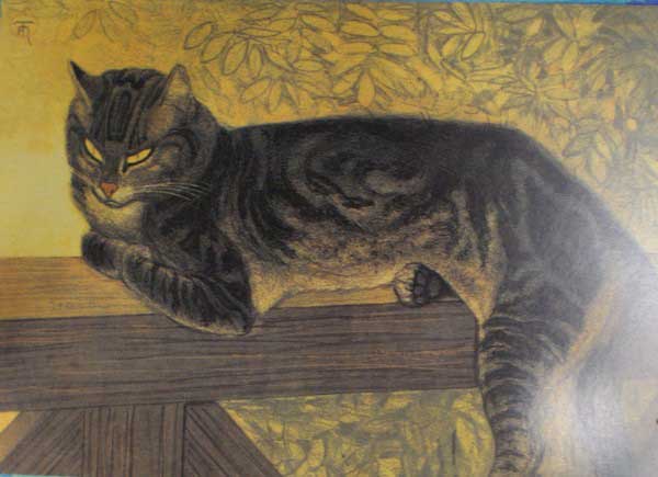 ��������. ׸���� ���
The black cat by Steinlen