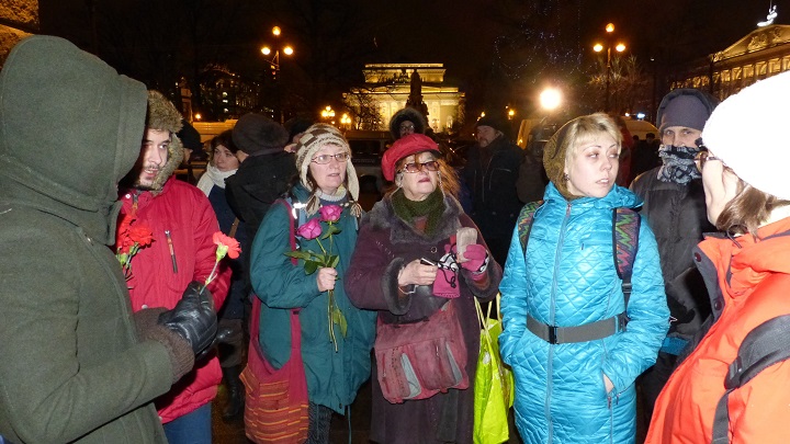 19 ������ 2017. ���� ������ ���������� ��������� � ��������� ���������
January 19, 2017. Day of memory of Stanislav Markelov and Anastasia Baburova