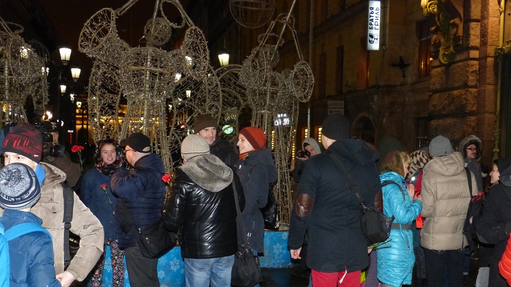 19 ������ 2017. ���� ������ ���������� ��������� � ��������� ���������
January 19, 2017. Day of memory of Stanislav Markelov and Anastasia Baburova