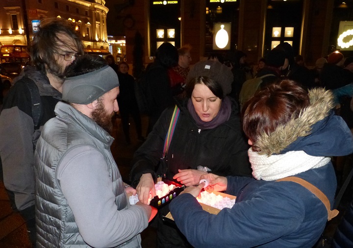 19 ������ 2017. ���� ������ ���������� ��������� � ��������� ���������
January 19, 2017. Day of memory of Stanislav Markelov and Anastasia Baburova
