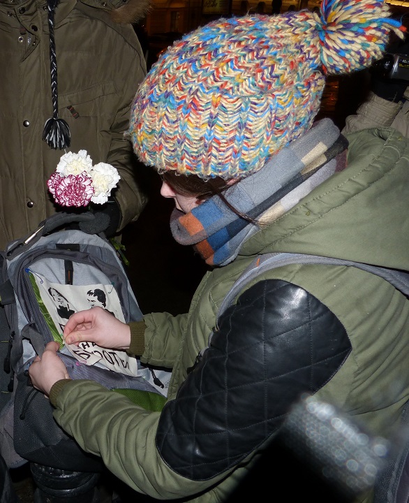 19 ������ 2017. ���� ������ ���������� ��������� � ��������� ���������
January 19, 2017. Day of memory of Stanislav Markelov and Anastasia Baburova