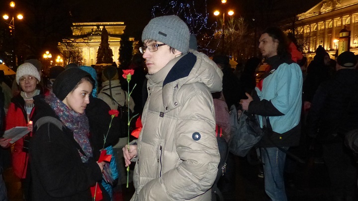 19 ������ 2017. ���� ������ ���������� ��������� � ��������� ���������
January 19, 2017. Day of memory of Stanislav Markelov and Anastasia Baburova