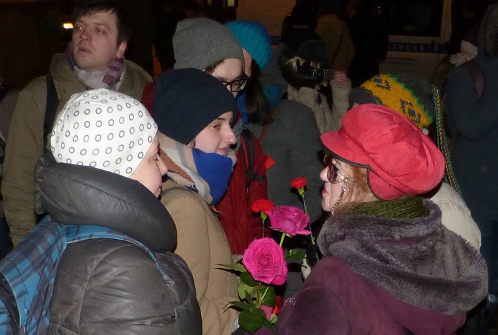 19 ������ 2017. ���� ������ ���������� ��������� � ��������� ���������
January 19, 2017. Day of memory of Stanislav Markelov and Anastasia Baburova