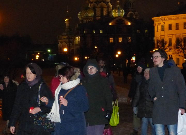 19 ������ 2017. ���� ������ ���������� ��������� � ��������� ���������
January 19, 2017. Day of memory of Stanislav Markelov and Anastasia Baburova