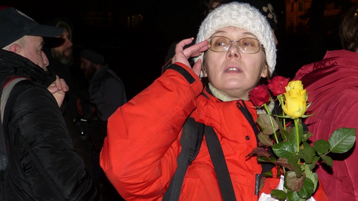 19 ������ 2017. ���� ������ ���������� ��������� � ��������� ���������
January 19, 2017. Day of memory of Stanislav Markelov and Anastasia Baburova