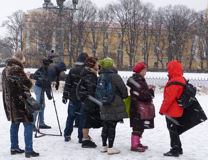 22 ������ 2017. ����� � ��������� ������� ������
January 22, 2017. The action in support of Ildar Dadin
