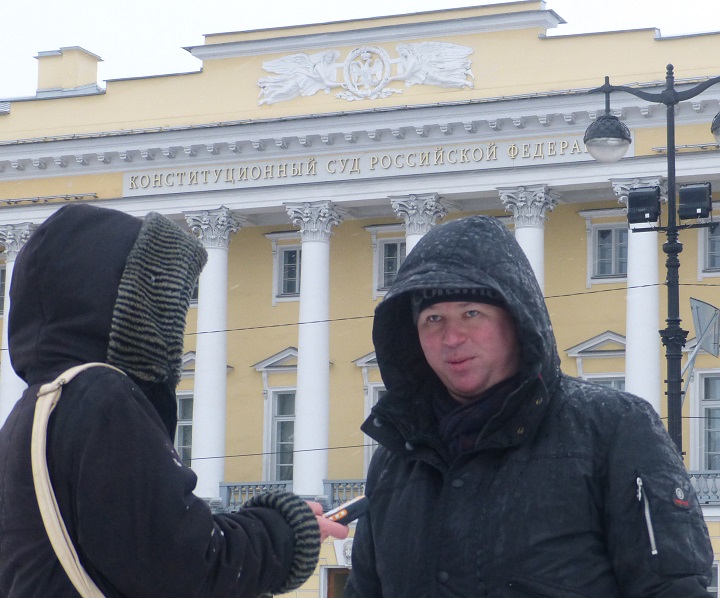 22 ������ 2017. ����� � ��������� ������� ������
January 22, 2017. The action in support of Ildar Dadin