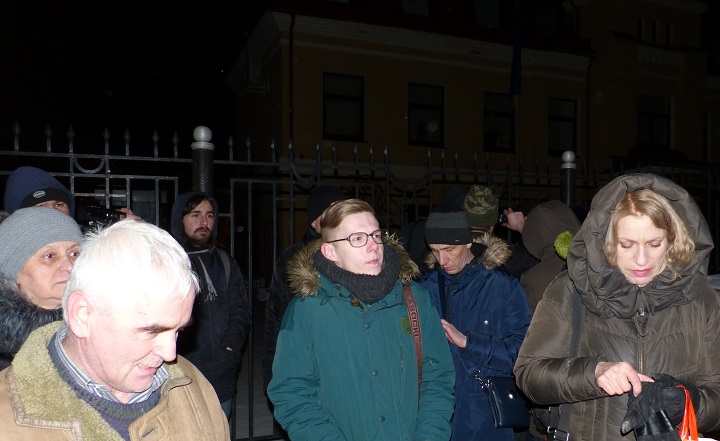 22 ������� 2017. ����� ������ �������� �� �������
February 22, 2017. The evening in memory of the men who has lost on Maydan