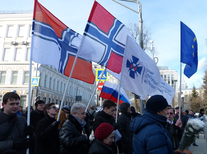 26 ������� 2017. ���� ������ ������ �������
February 26, 2017. The march in memory of Boris Nemtsov
